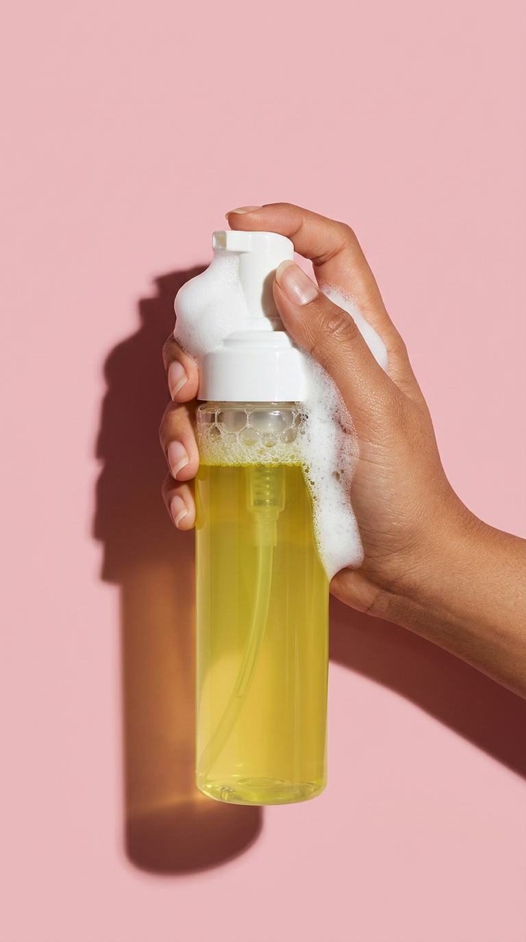 Turmeric foam cleanser