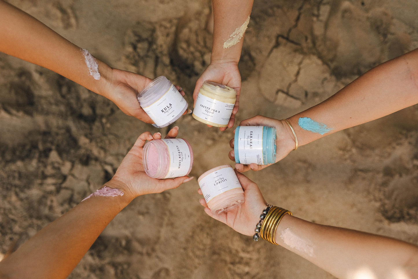 Hawaiian sunset body scrubs